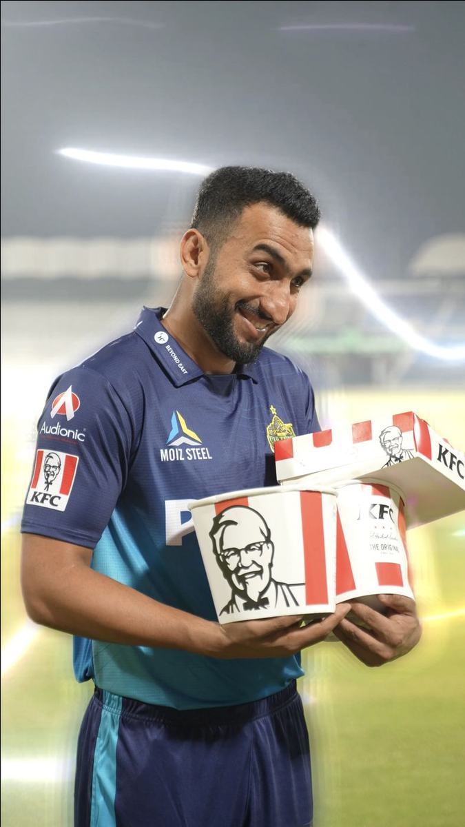 KFC x Multan Sultans (PSL X), PSL cricket campaign reels: still 3 from the project