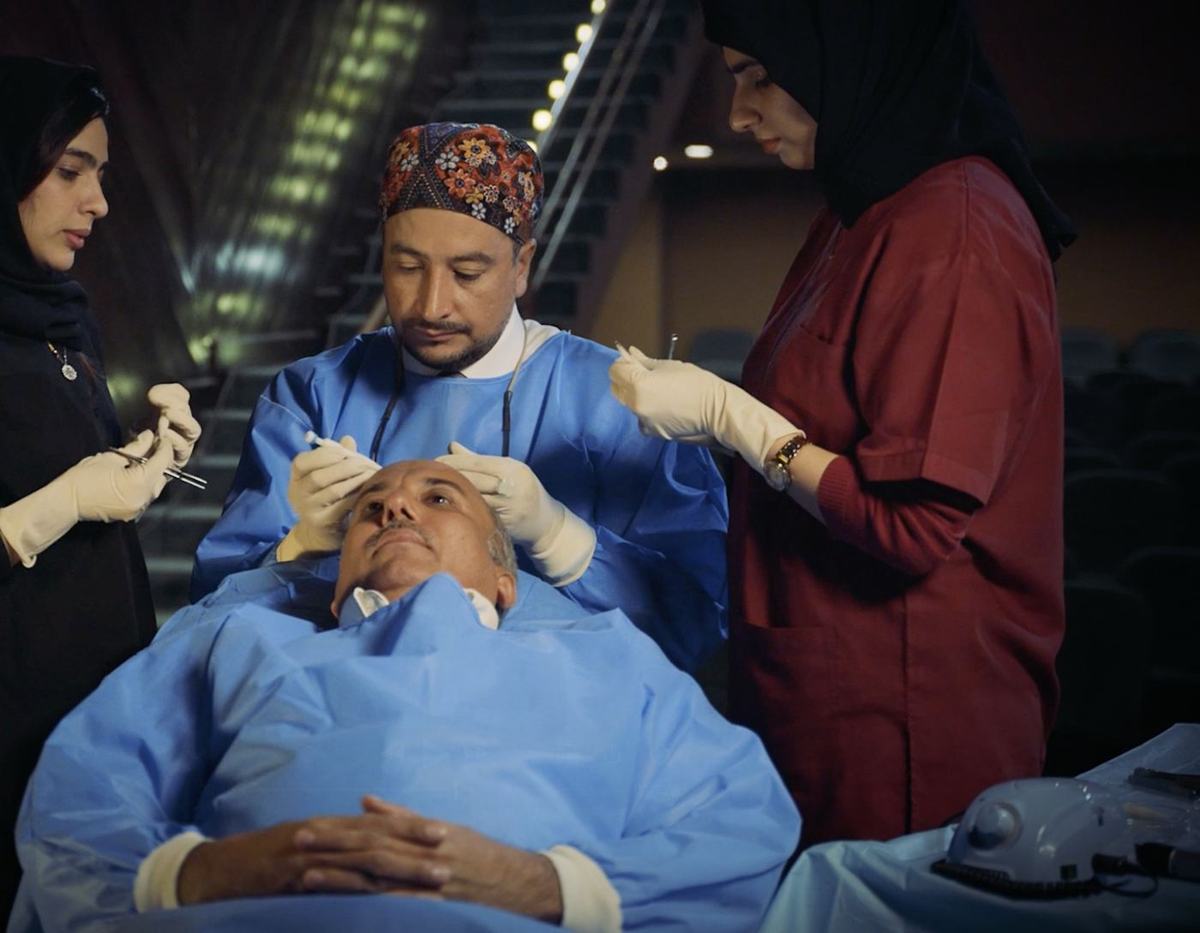 JJ Aesthetics, National brand film, Hair Transplant, an orchestral experience: still 6 from the project