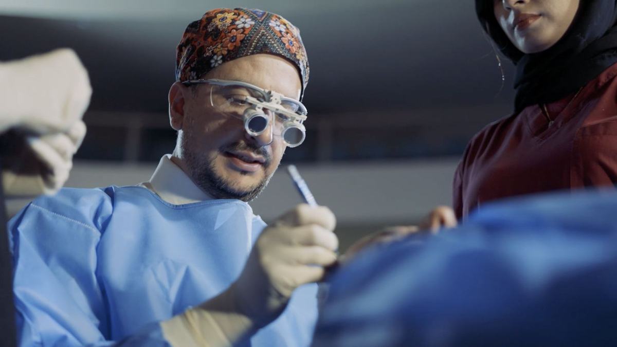 JJ Aesthetics, National brand film, Hair Transplant, an orchestral experience: still 9 from the project