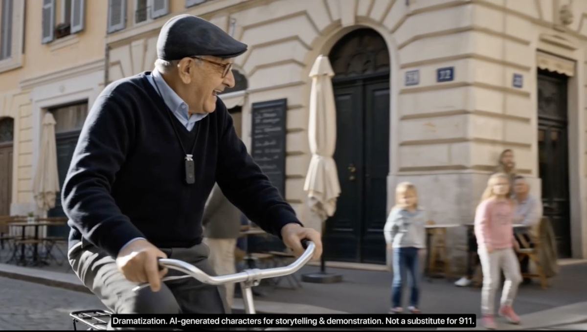 MedAlert, USA, AI videos for Meta ads: still 7 from the project